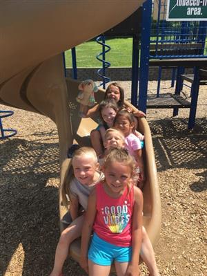 fun on slide